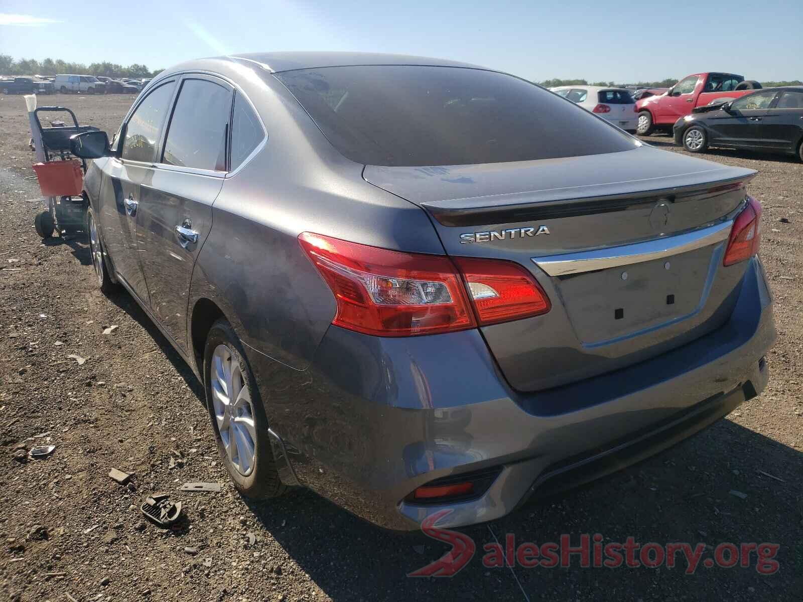 3N1AB7AP6KY378256 2019 NISSAN SENTRA