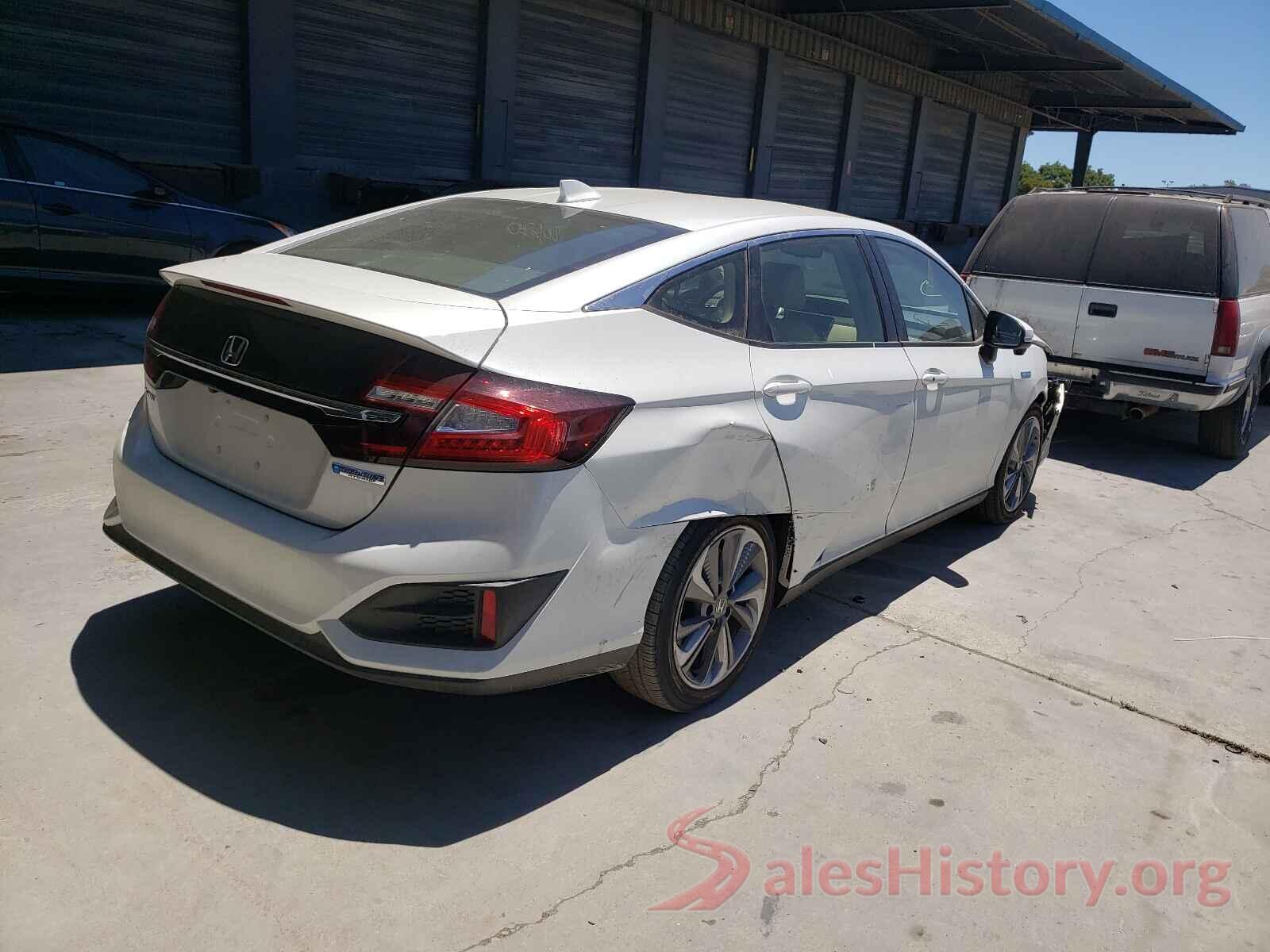 JHMZC5F19KC001322 2019 HONDA CLARITY