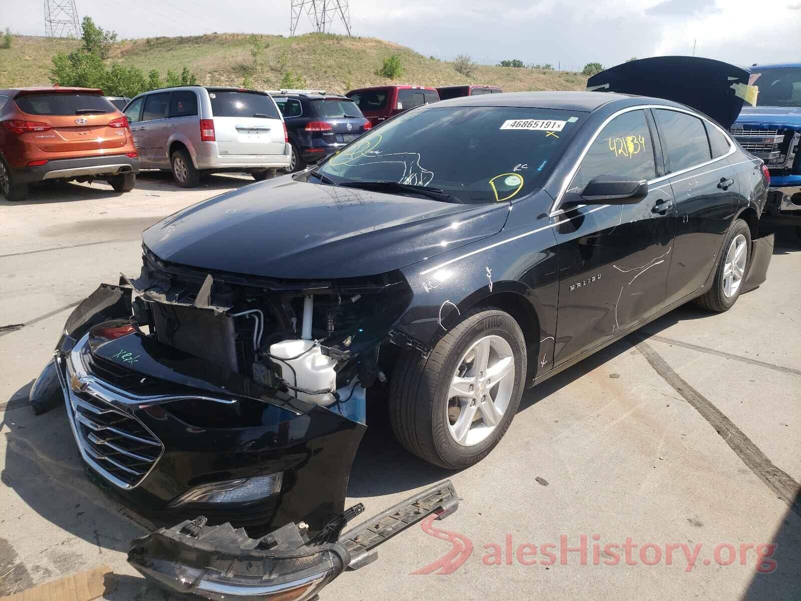 1G1ZB5ST6KF123848 2019 CHEVROLET MALIBU