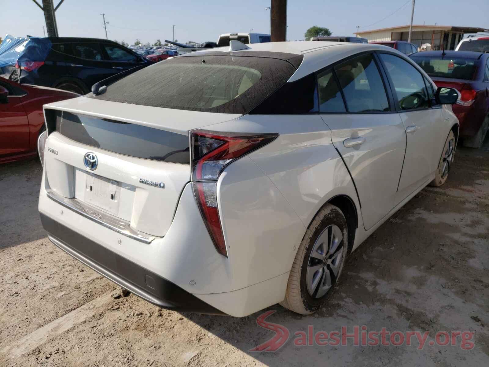 JTDKBRFU1H3043872 2017 TOYOTA PRIUS