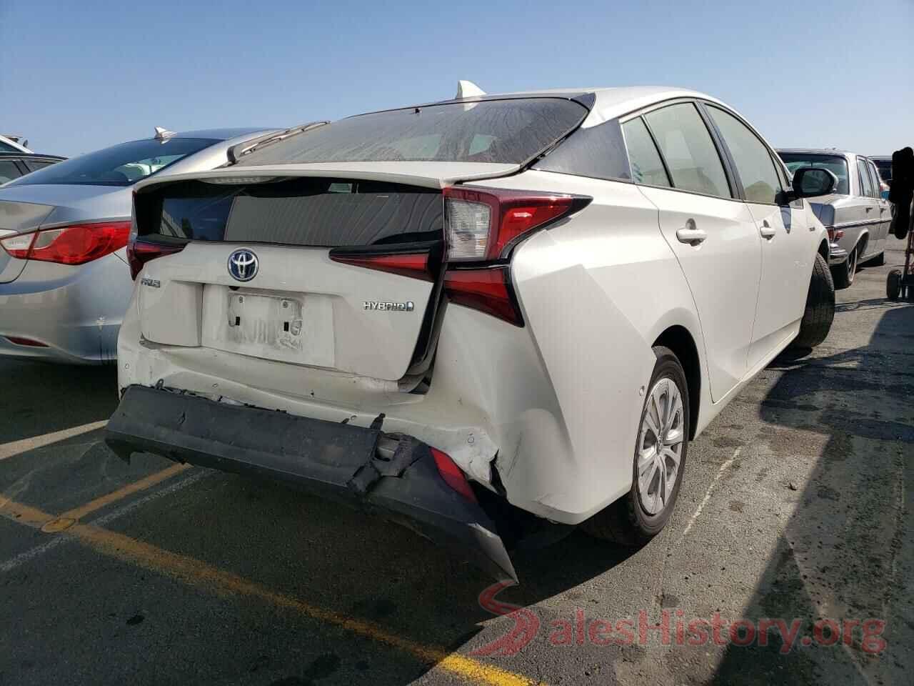 JTDKARFUXK3084446 2019 TOYOTA PRIUS