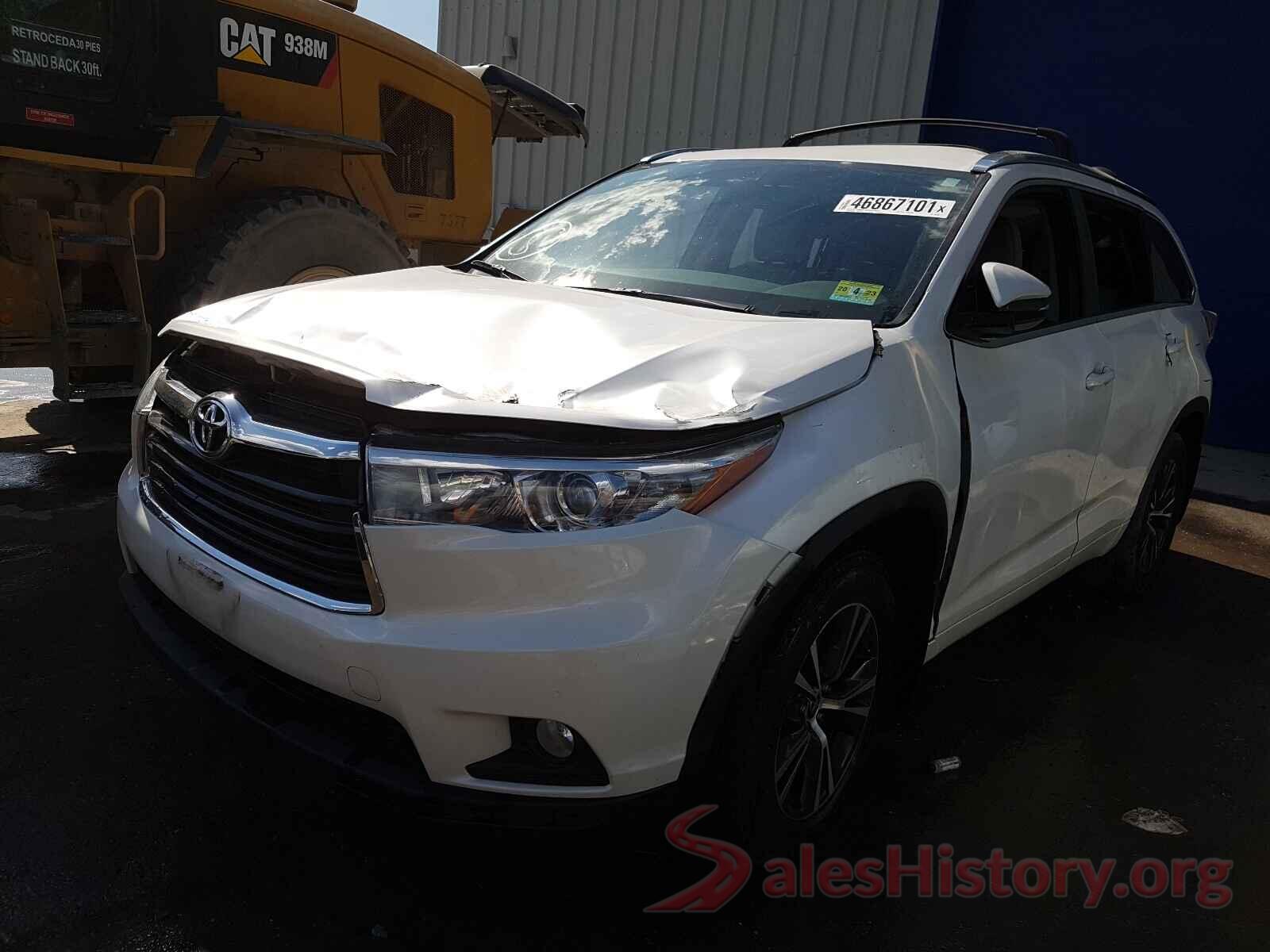 5TDJKRFH3GS294596 2016 TOYOTA HIGHLANDER