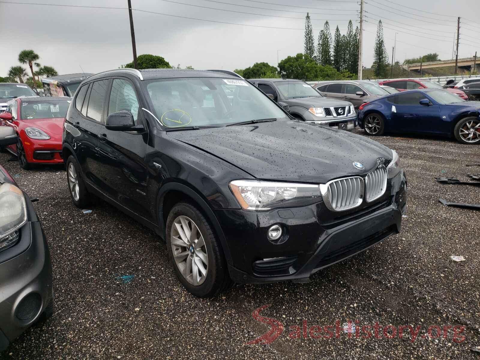 5UXWZ7C34H0X42717 2017 BMW X3