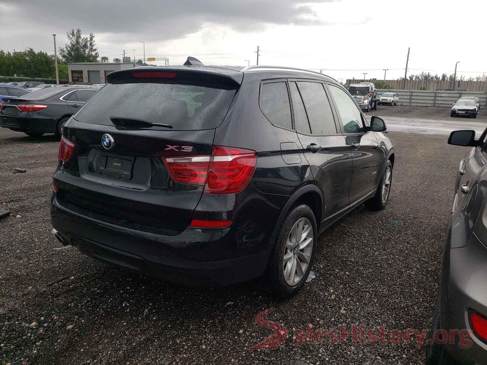 5UXWZ7C34H0X42717 2017 BMW X3