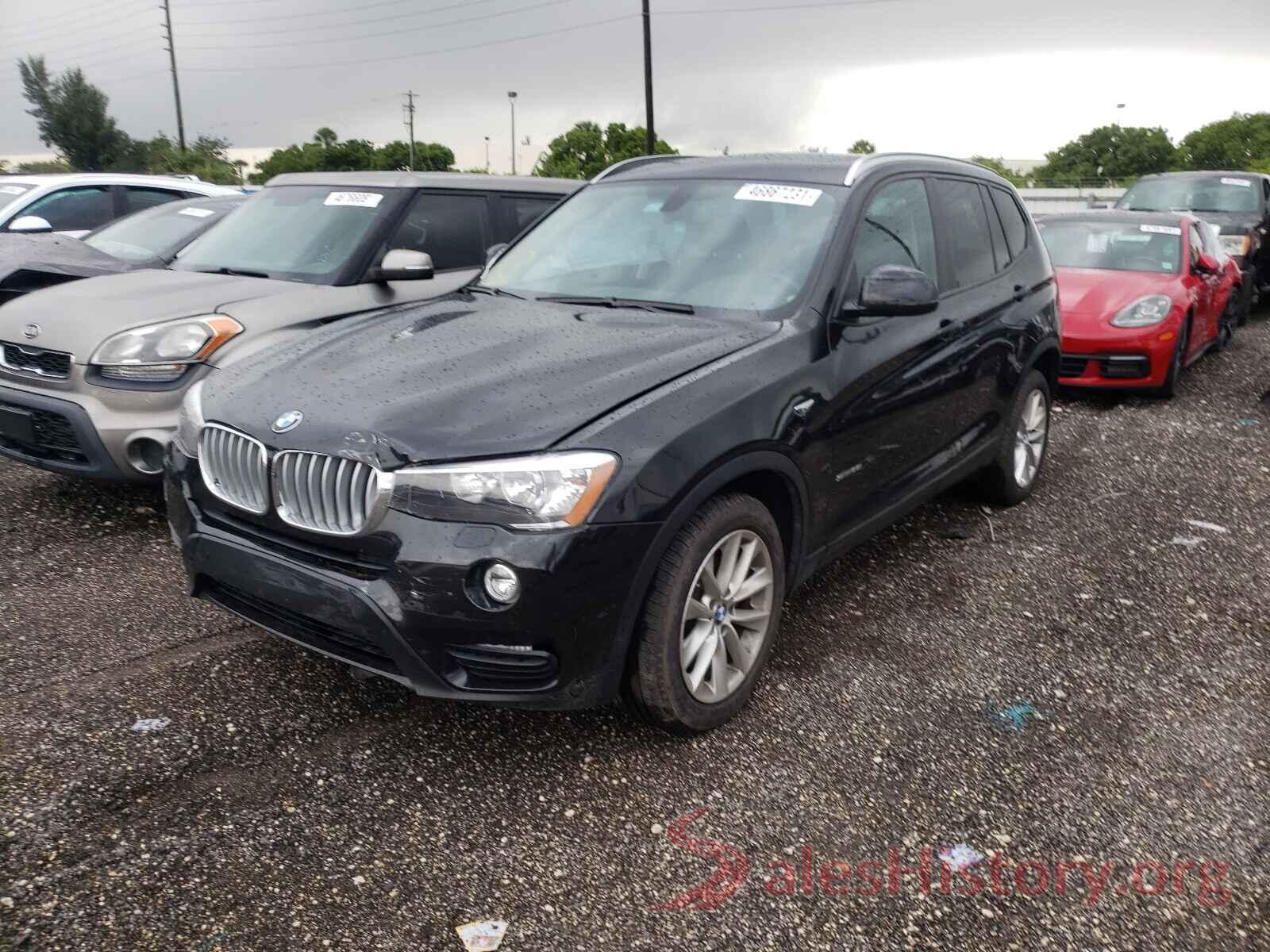 5UXWZ7C34H0X42717 2017 BMW X3