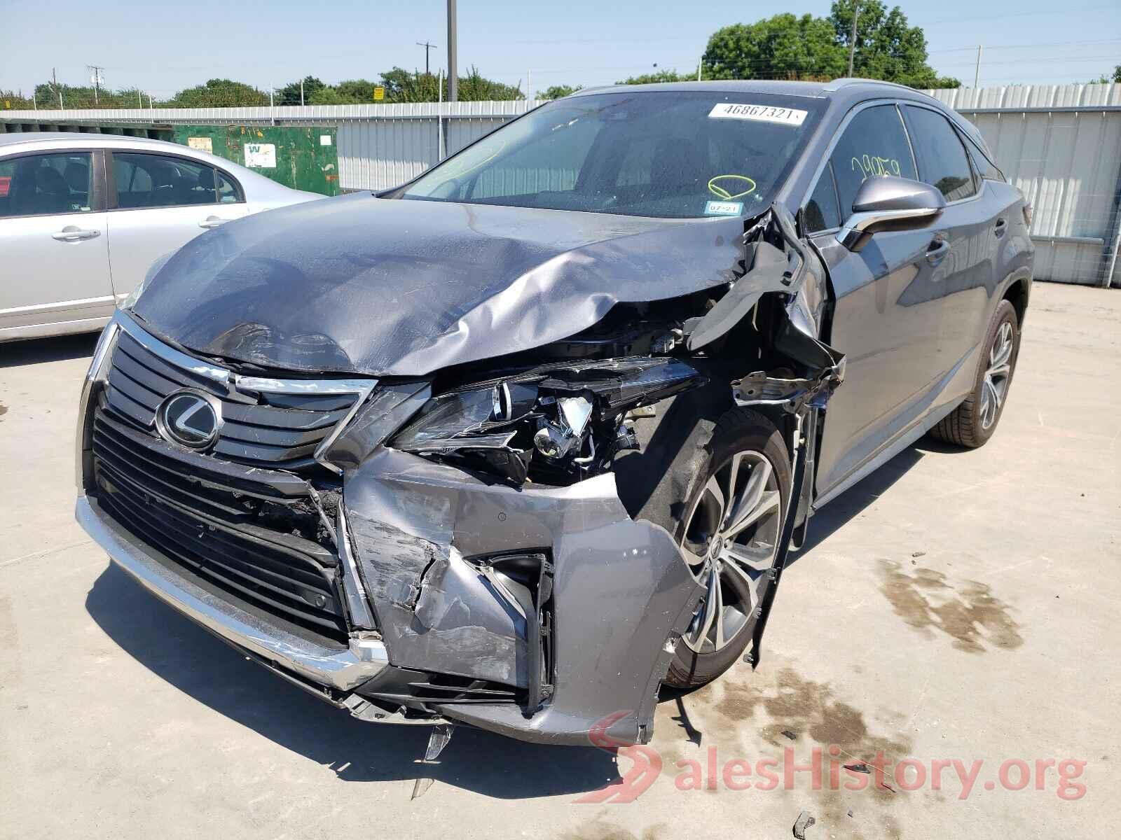 2T2ZZMCA7GC030553 2016 LEXUS RX350