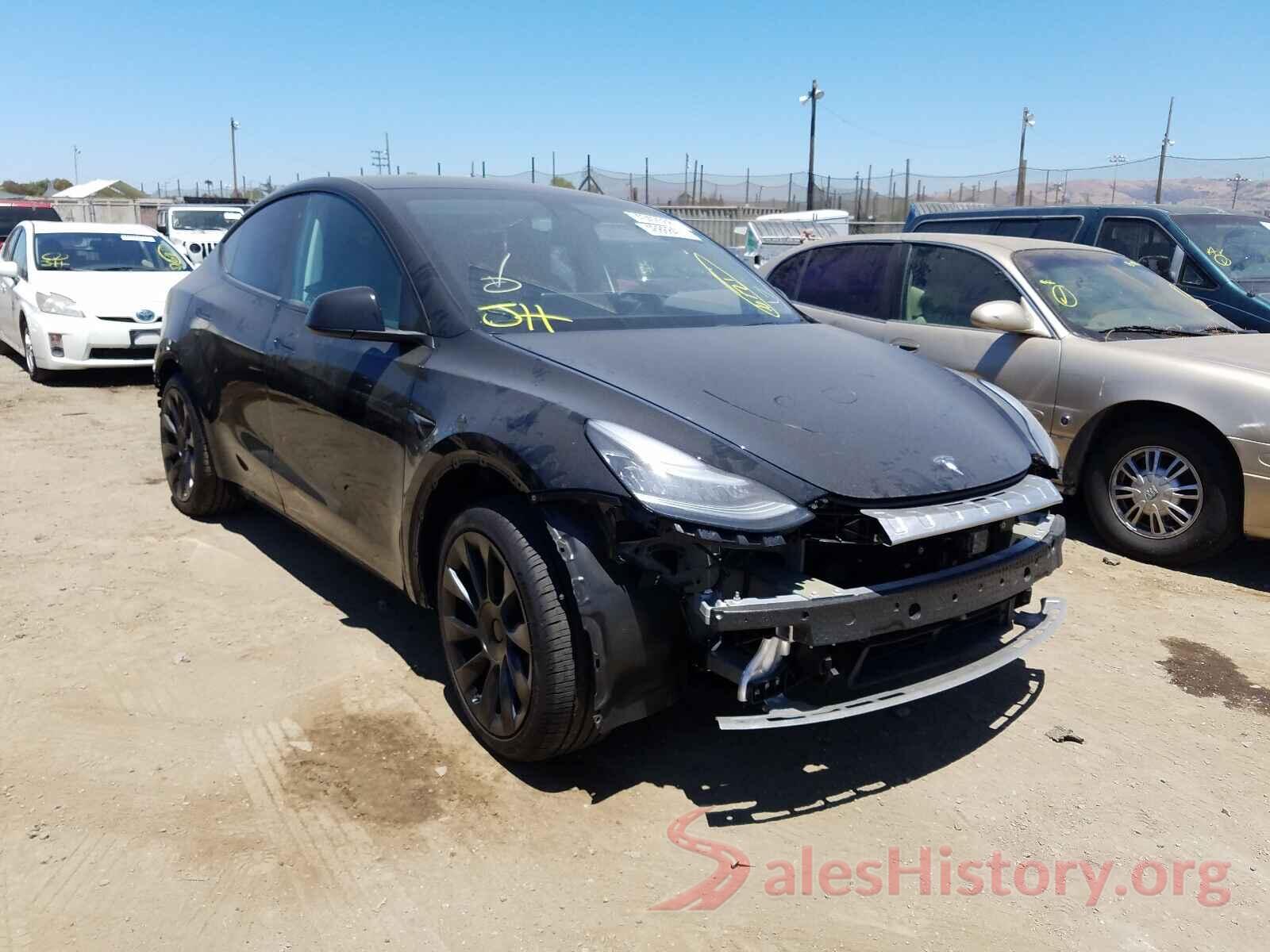 5YJYGDEE9LF017461 2020 TESLA MODEL Y