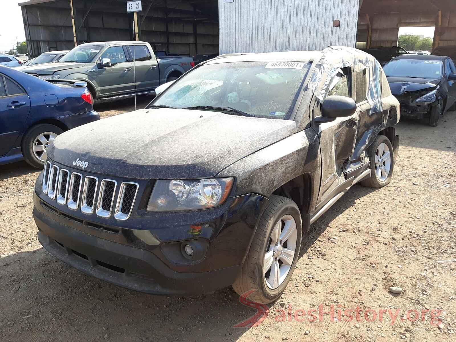 1C4NJCBA9GD742989 2016 JEEP COMPASS