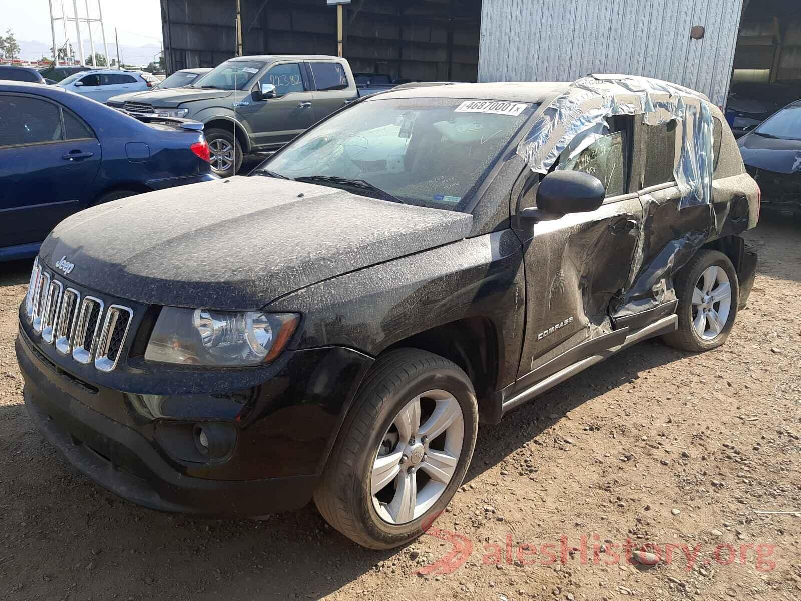 1C4NJCBA9GD742989 2016 JEEP COMPASS