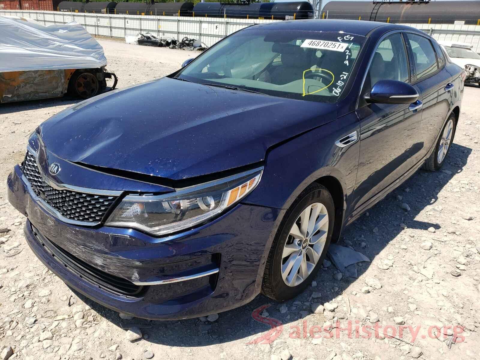 5XXGU4L33JG221219 2018 KIA OPTIMA