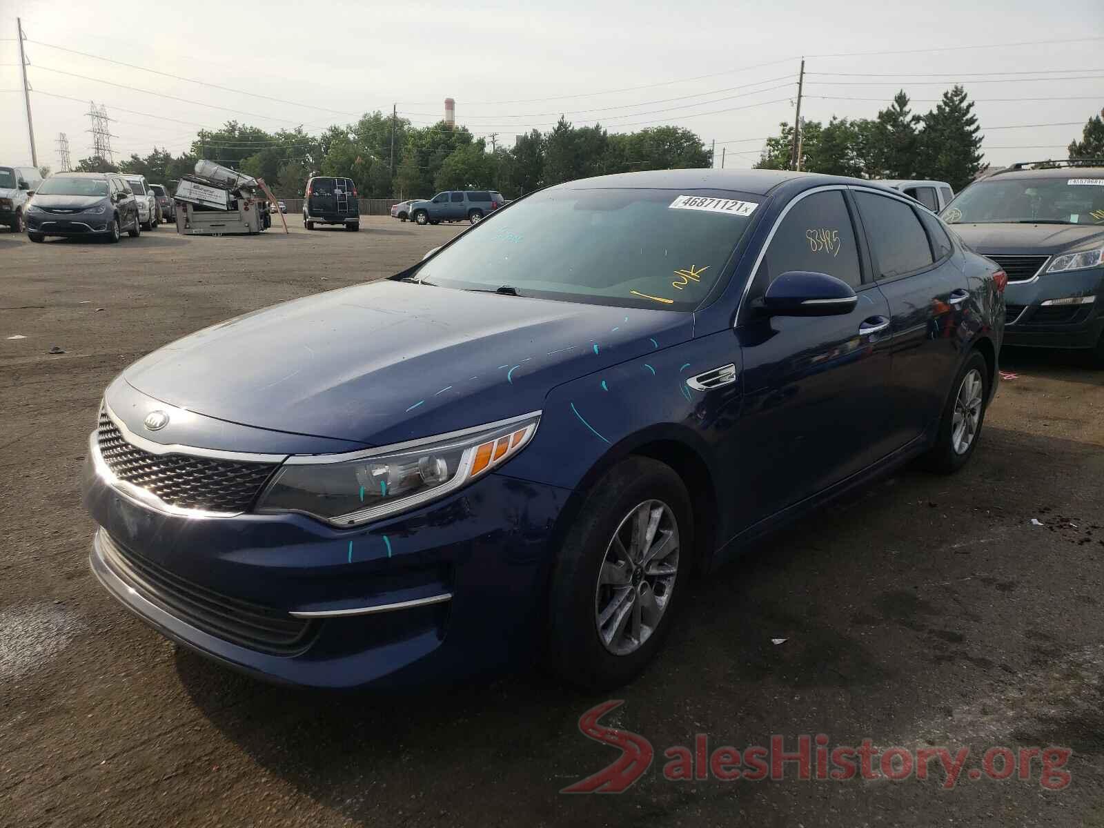 5XXGT4L31GG109403 2016 KIA OPTIMA