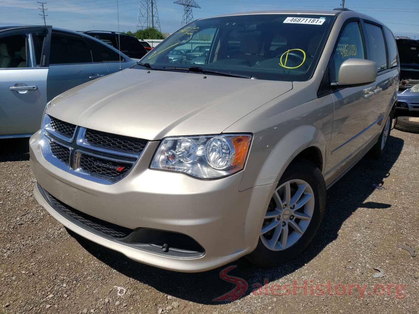 2C4RDGCG6GR137392 2016 DODGE GRAND CARA