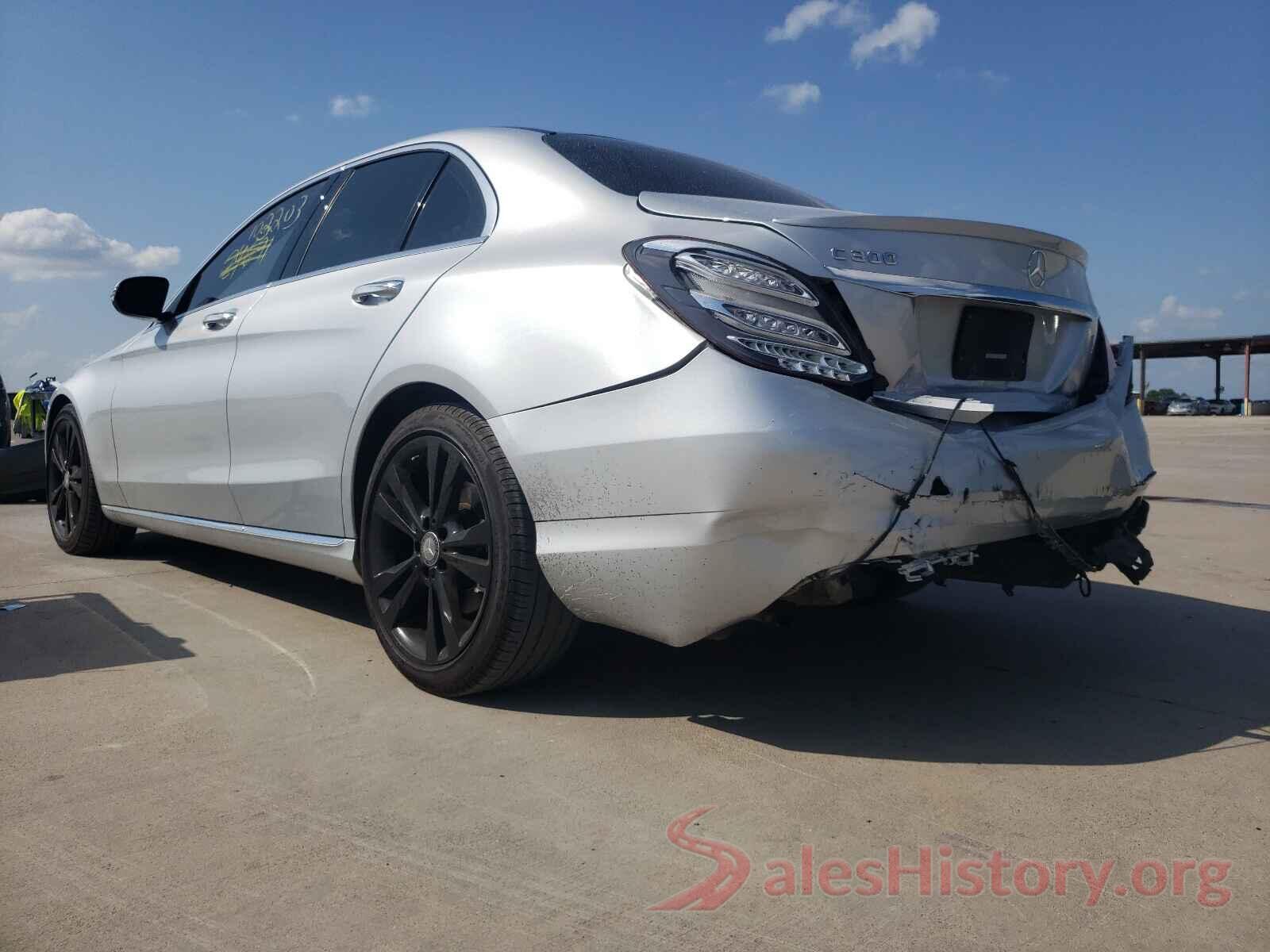 55SWF4JB7GU131193 2016 MERCEDES-BENZ C CLASS