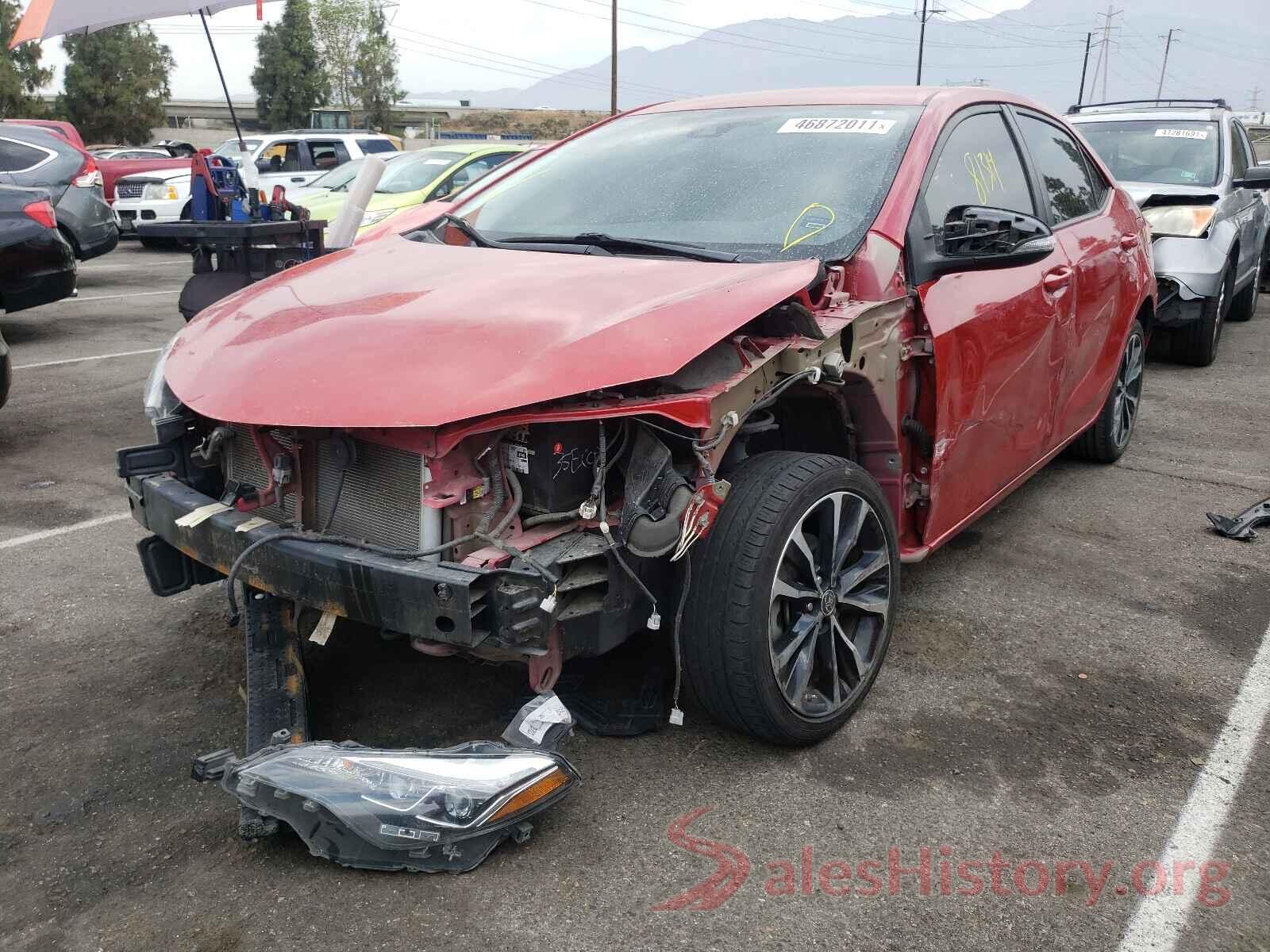 5YFBURHE6HP736718 2017 TOYOTA COROLLA