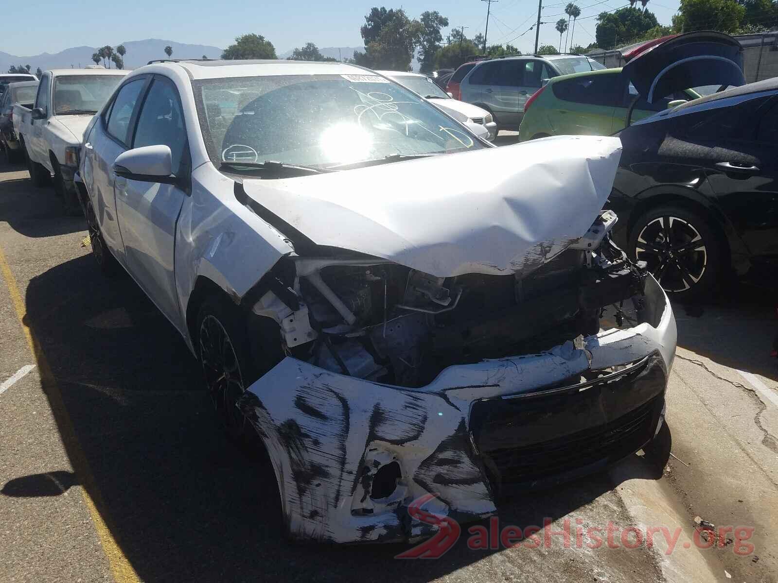 5YFBURHE4GP383071 2016 TOYOTA COROLLA