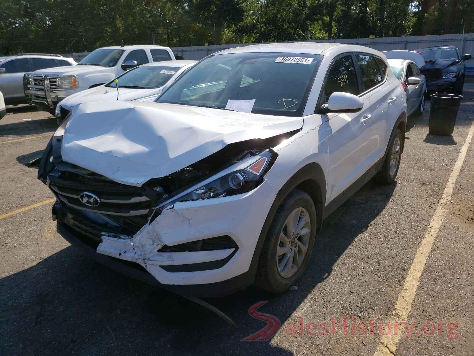 KM8J23A40HU261209 2017 HYUNDAI TUCSON