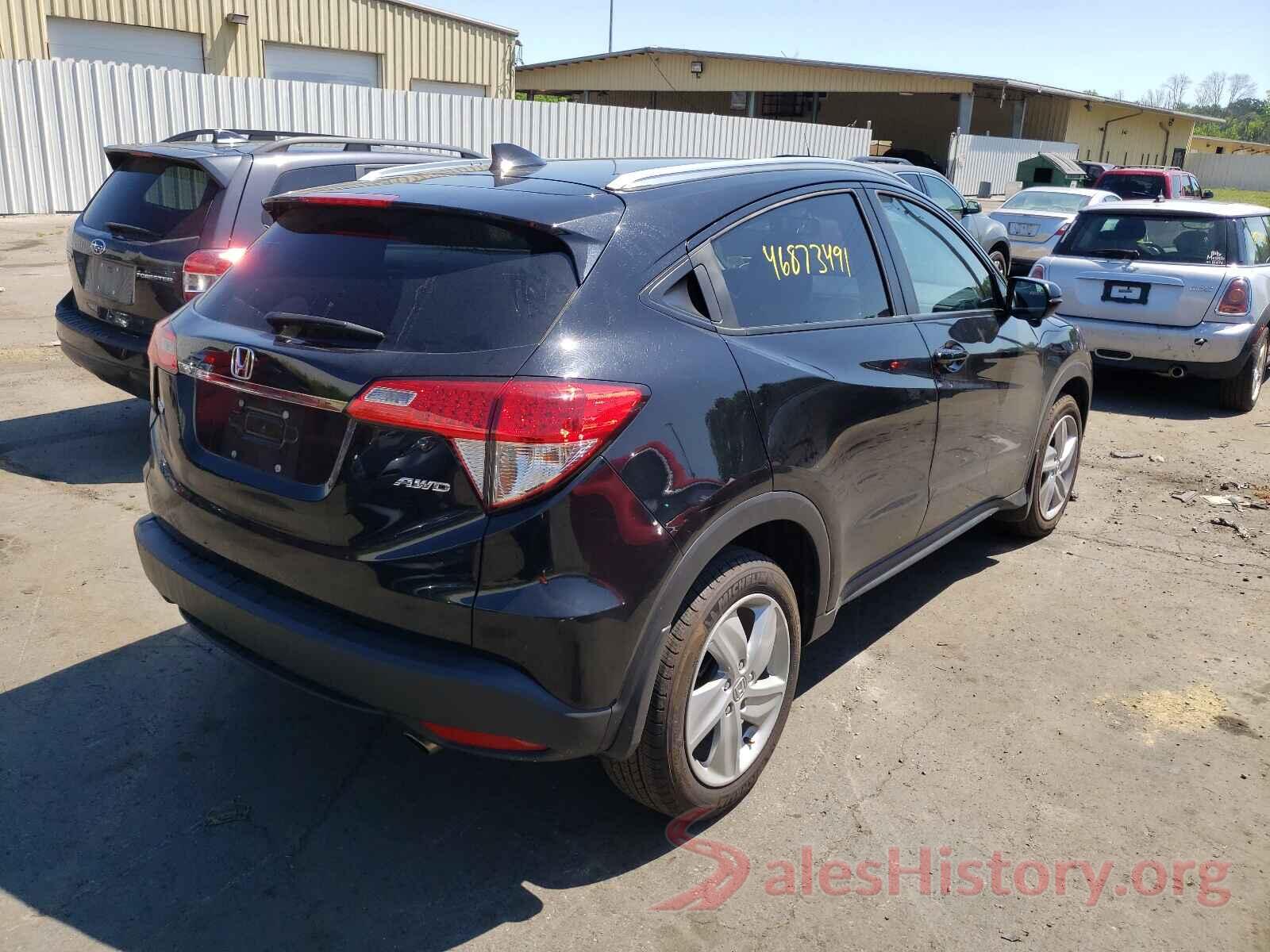 3CZRU6H76KM724527 2019 HONDA HR-V