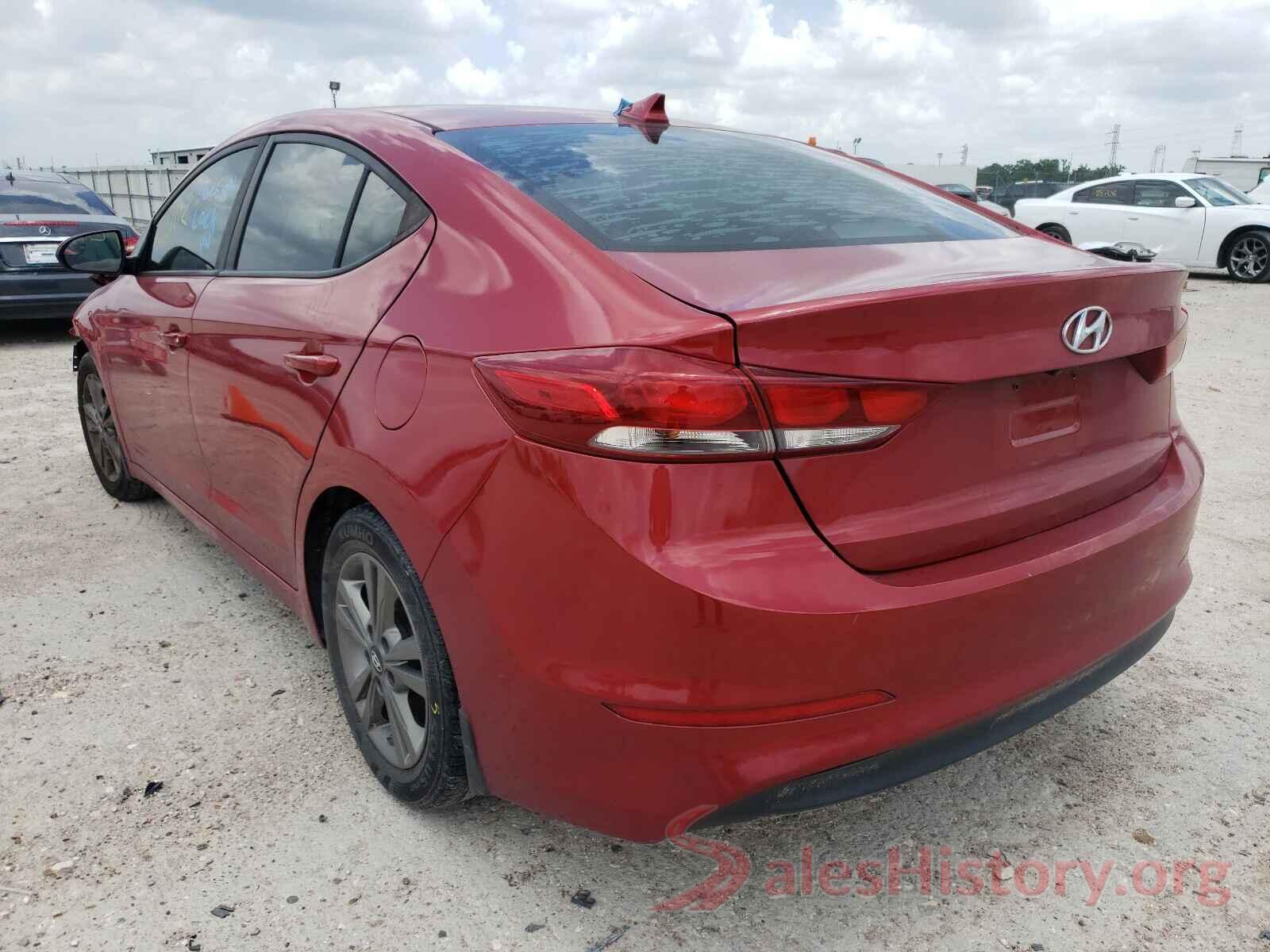 5NPD84LF1HH031578 2017 HYUNDAI ELANTRA