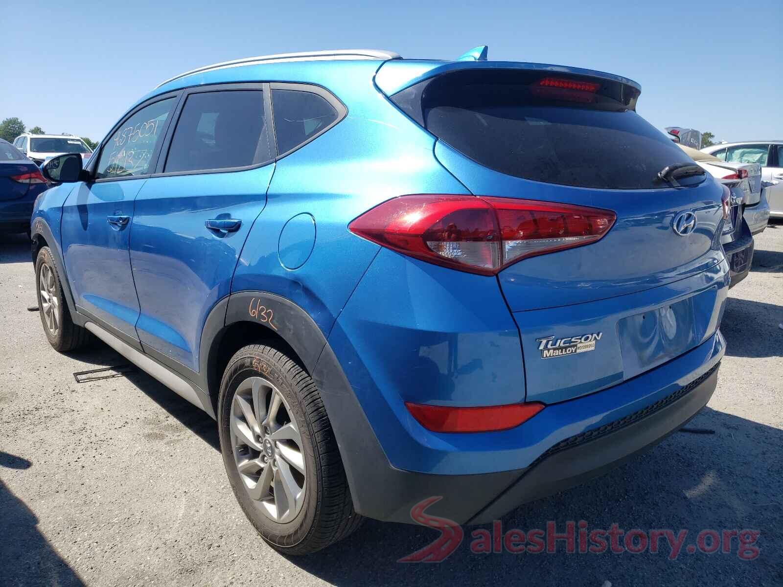 KM8J3CA40JU650404 2018 HYUNDAI TUCSON