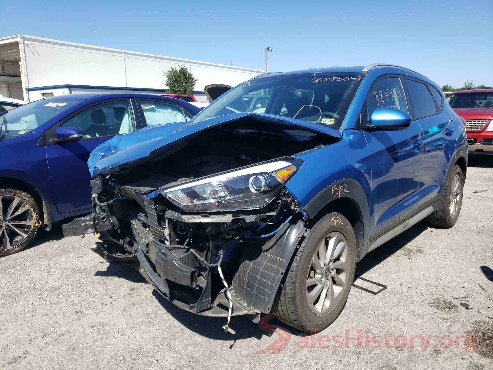 KM8J3CA40JU650404 2018 HYUNDAI TUCSON