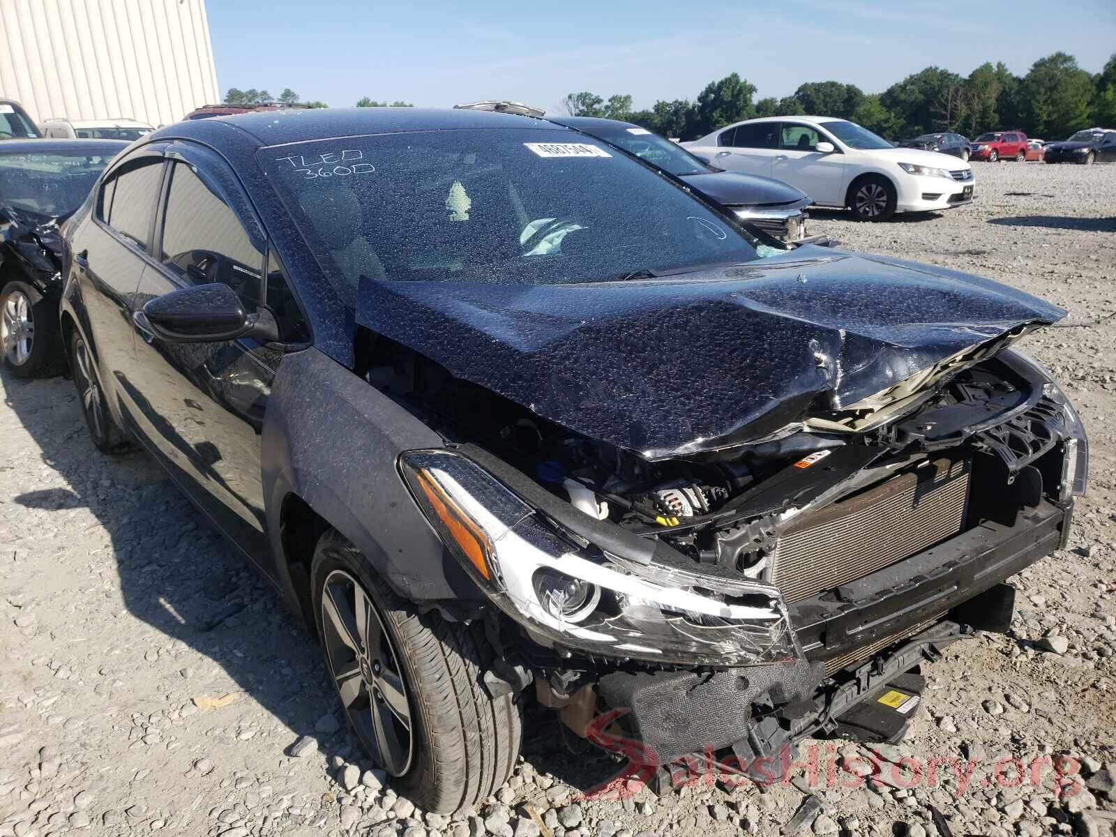 3KPFL4A70JE231347 2018 KIA FORTE