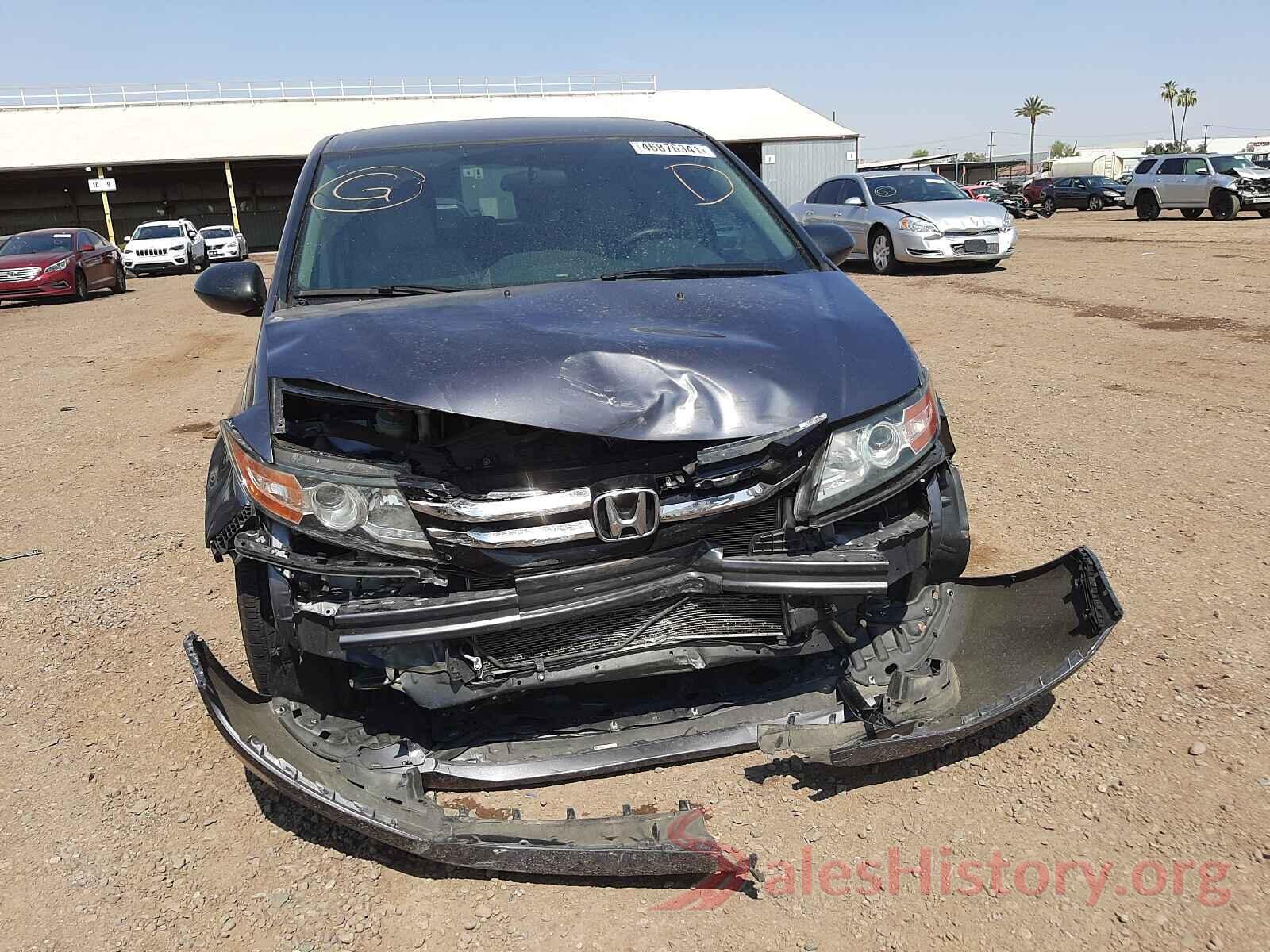 5FNRL5H20GB058848 2016 HONDA ODYSSEY