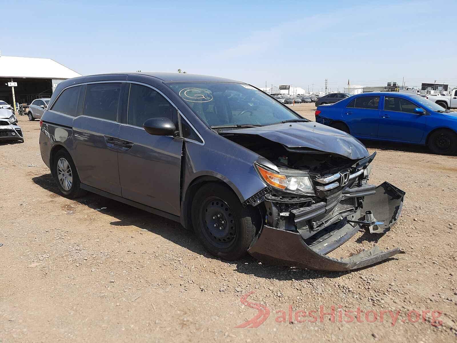 5FNRL5H20GB058848 2016 HONDA ODYSSEY