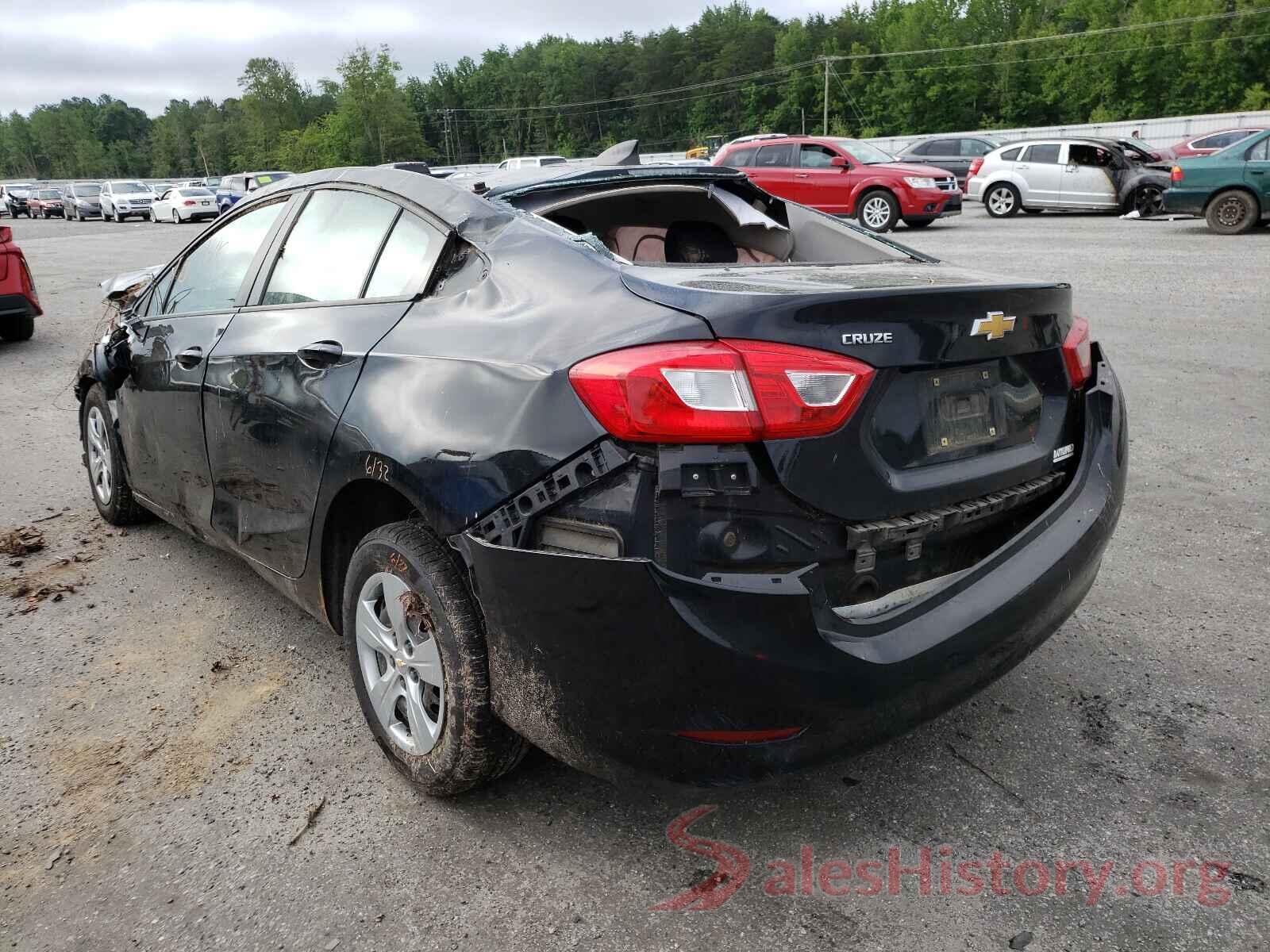 1G1BC5SM4H7251001 2017 CHEVROLET CRUZE