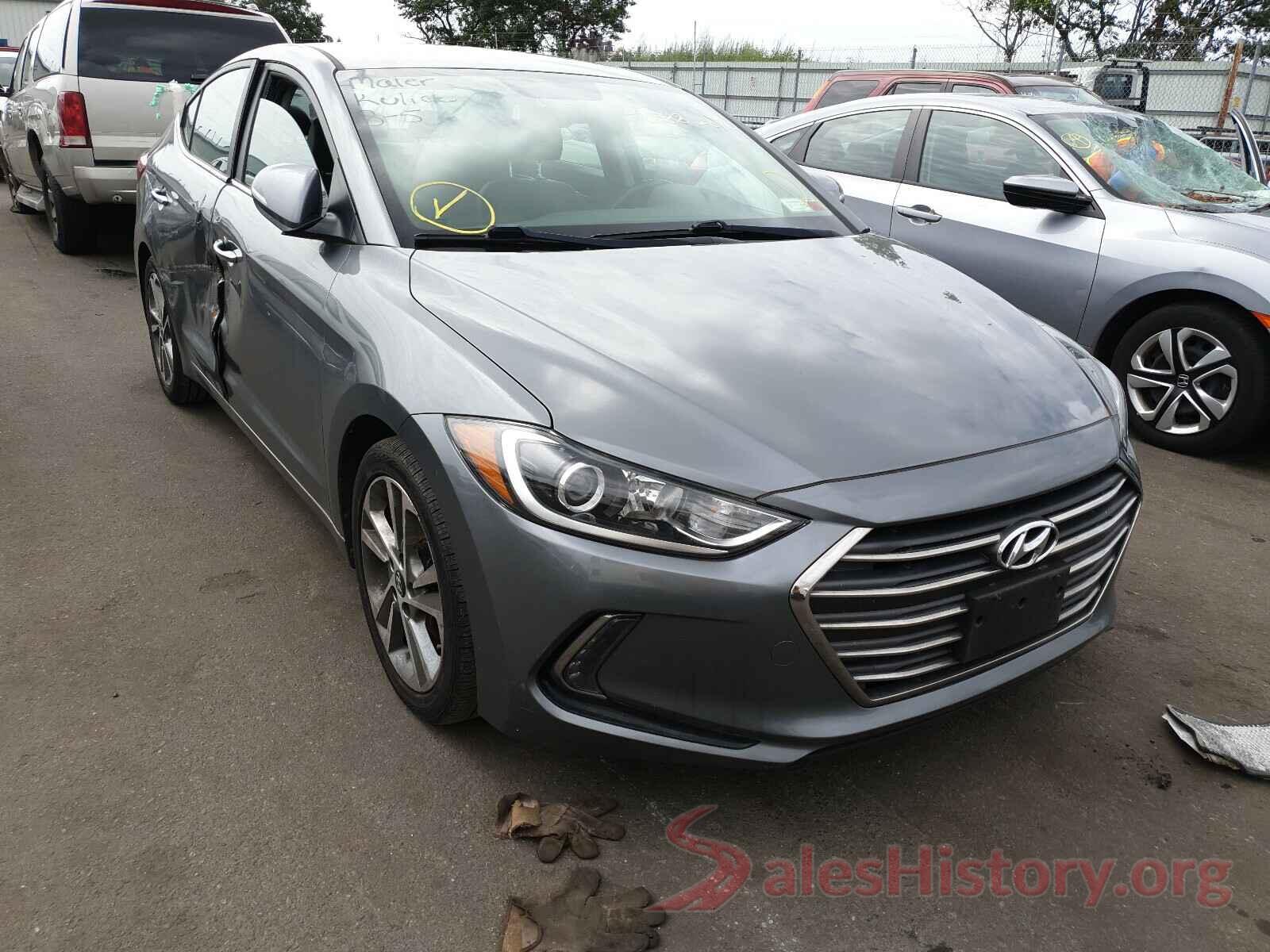 KMHD84LF6HU154228 2017 HYUNDAI ELANTRA