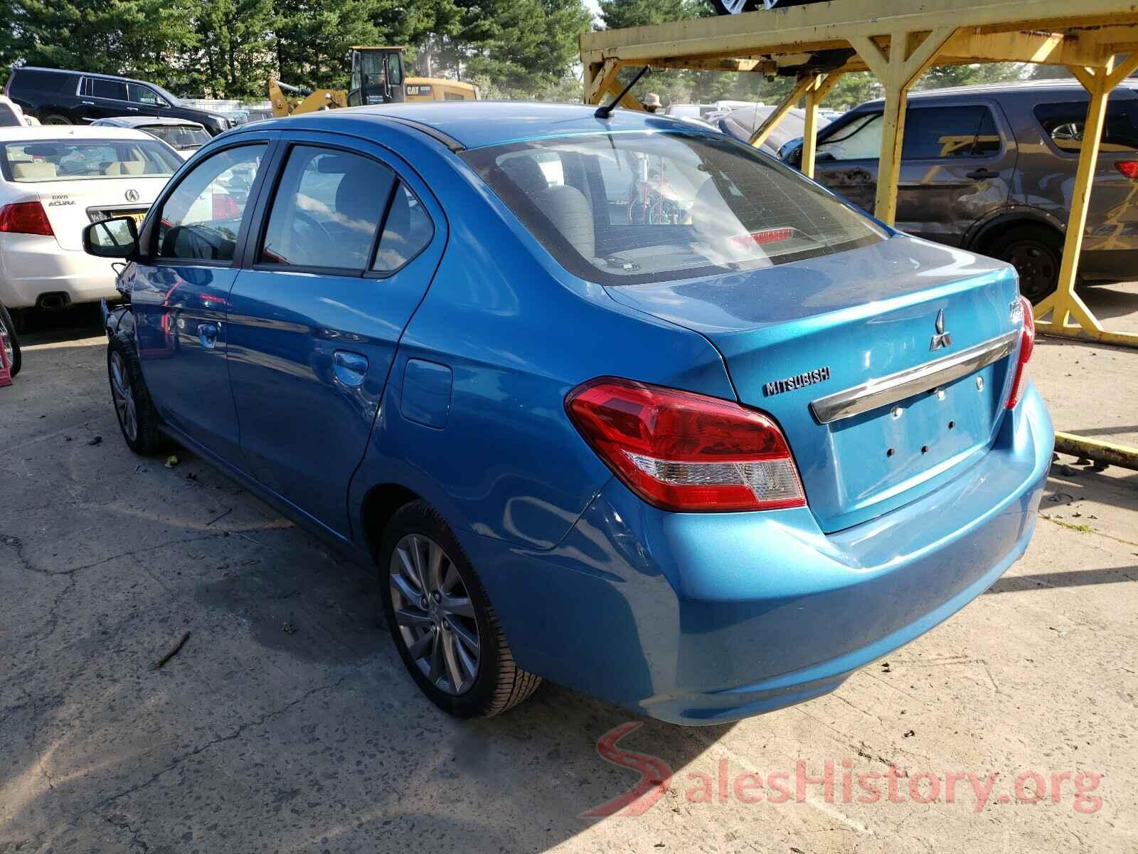 ML32F3FJXKHF08415 2019 MITSUBISHI MIRAGE