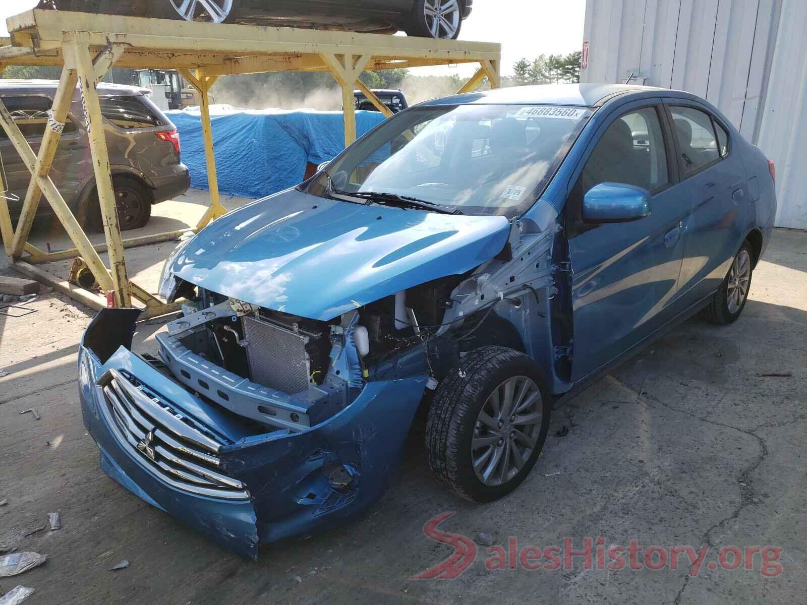 ML32F3FJXKHF08415 2019 MITSUBISHI MIRAGE