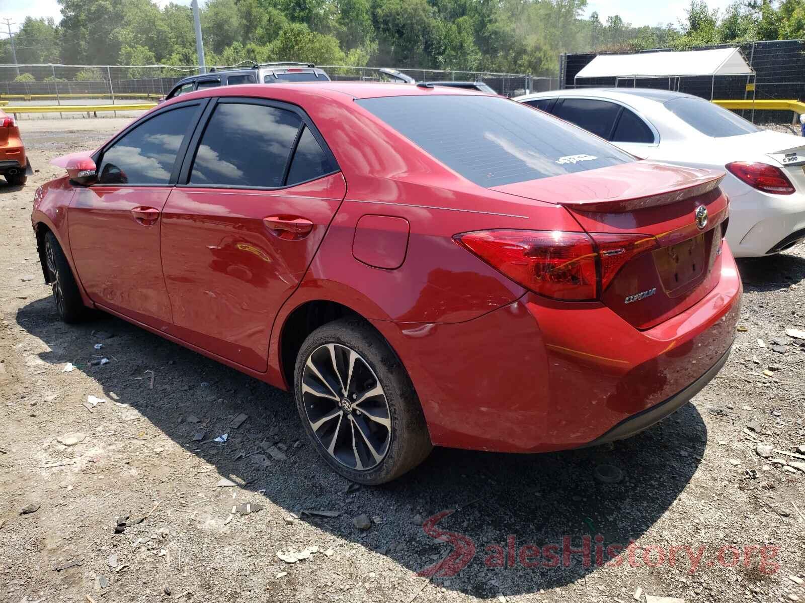 2T1BURHE1KC168174 2019 TOYOTA COROLLA