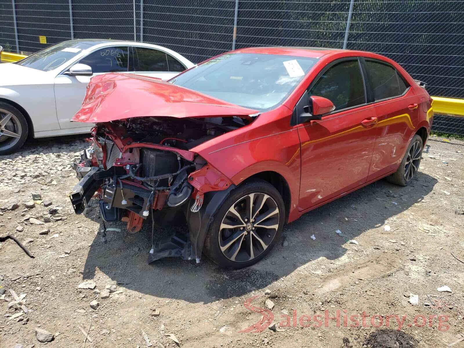 2T1BURHE1KC168174 2019 TOYOTA COROLLA