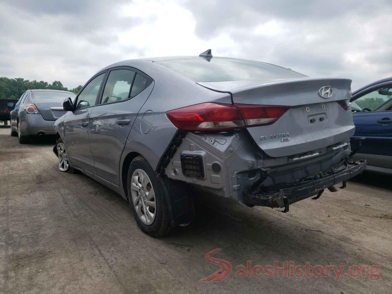 5NPD74LF2HH165051 2017 HYUNDAI ELANTRA