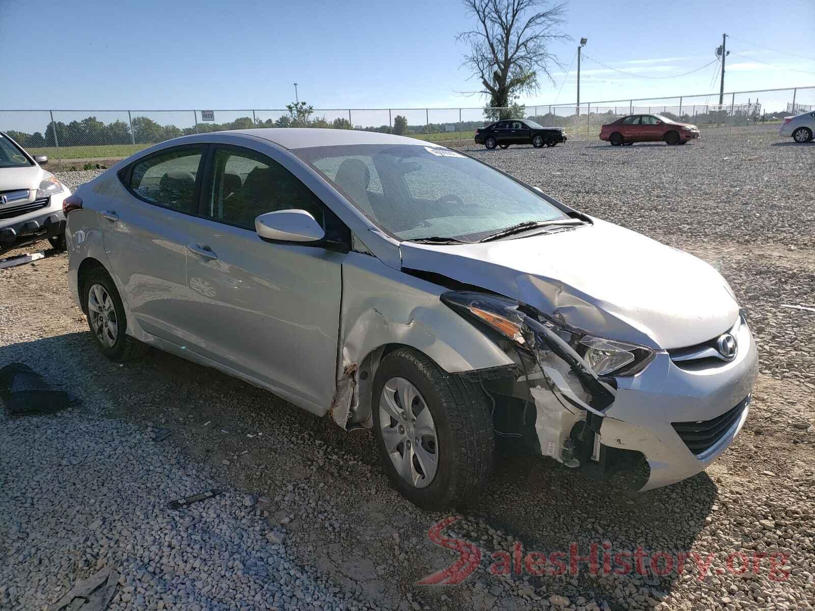 5NPDH4AE6GH703403 2016 HYUNDAI ELANTRA