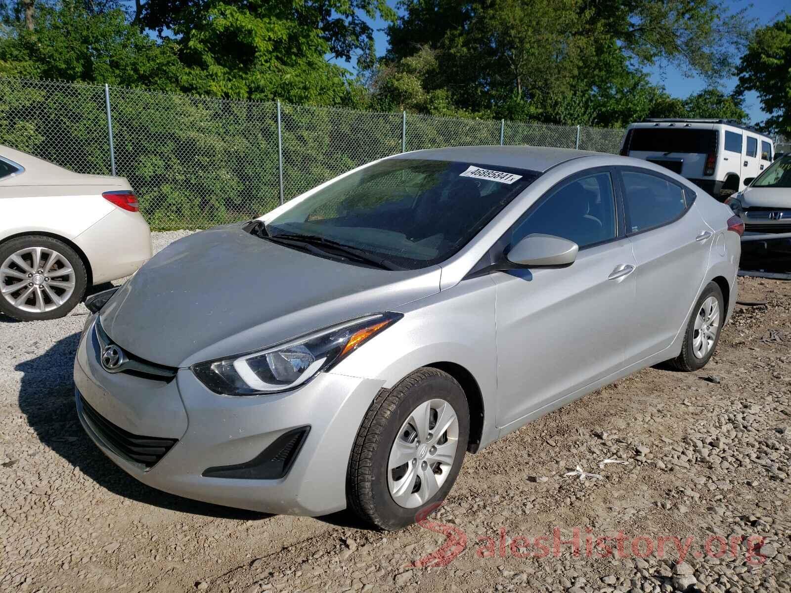 5NPDH4AE6GH703403 2016 HYUNDAI ELANTRA