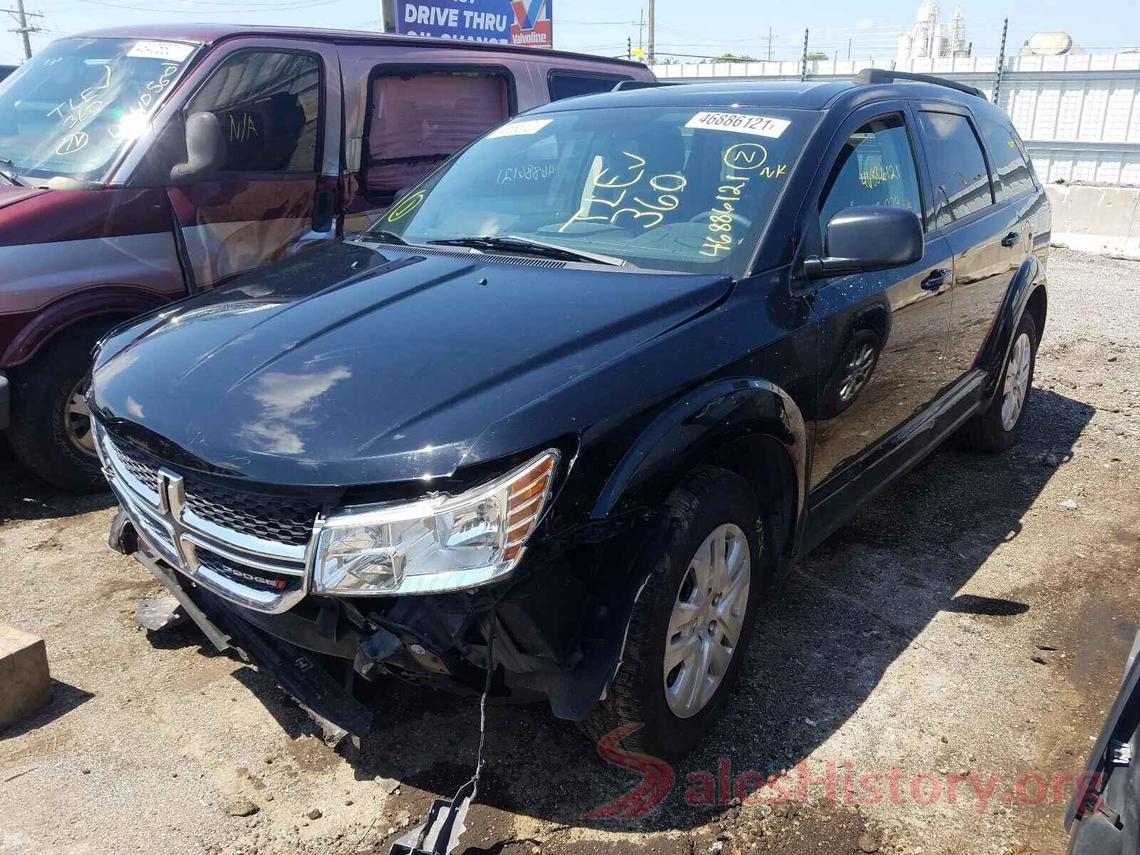 3C4PDCABXHT695381 2017 DODGE JOURNEY