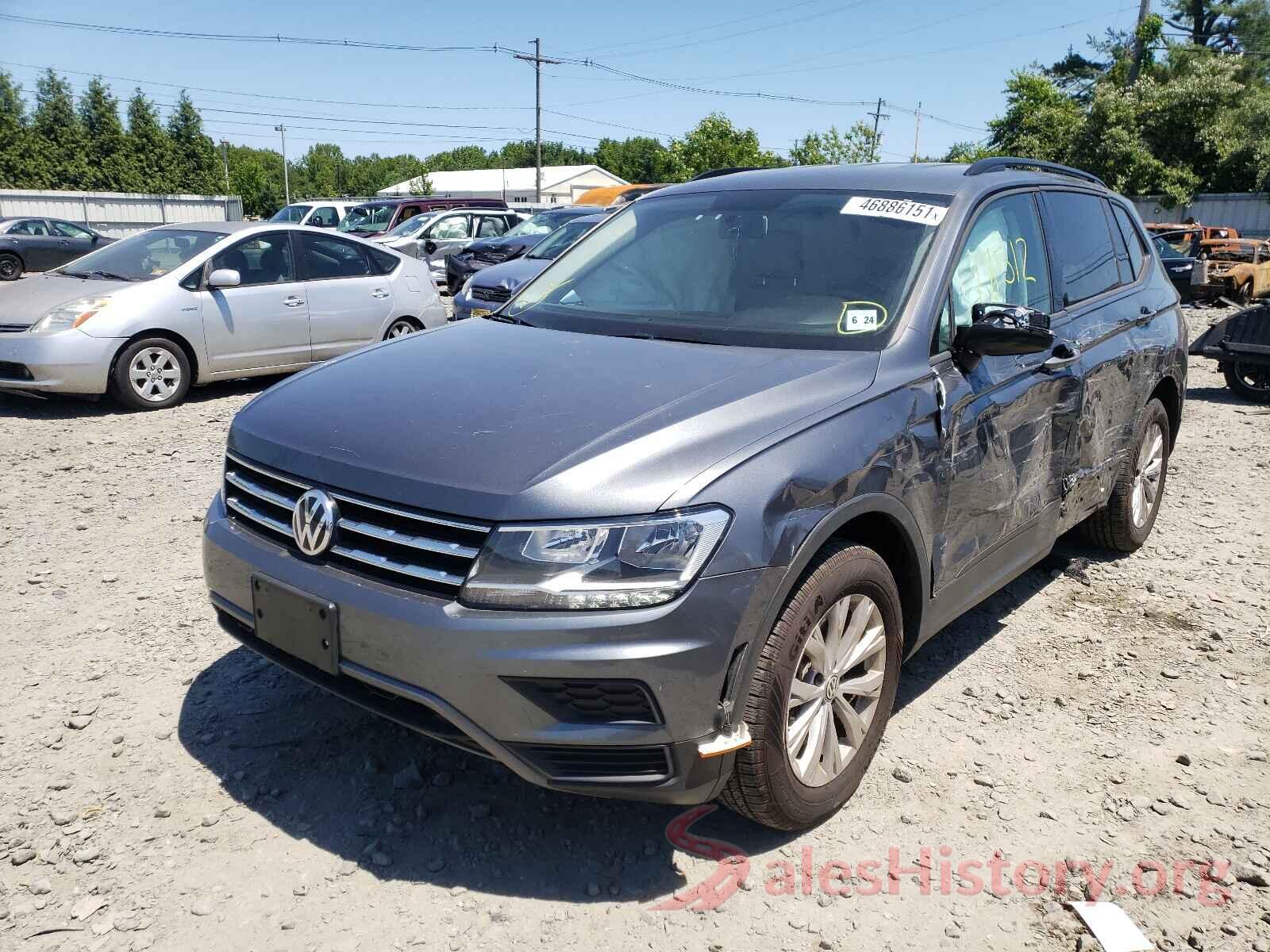 3VV0B7AX8KM139955 2019 VOLKSWAGEN TIGUAN