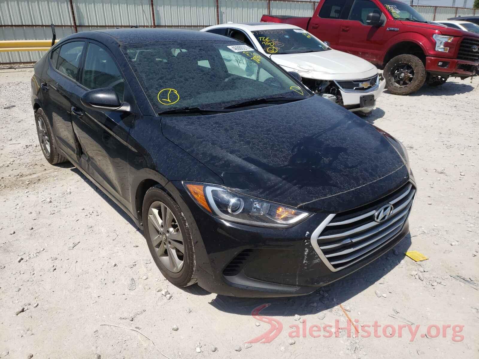 5NPD84LF6HH202342 2017 HYUNDAI ELANTRA