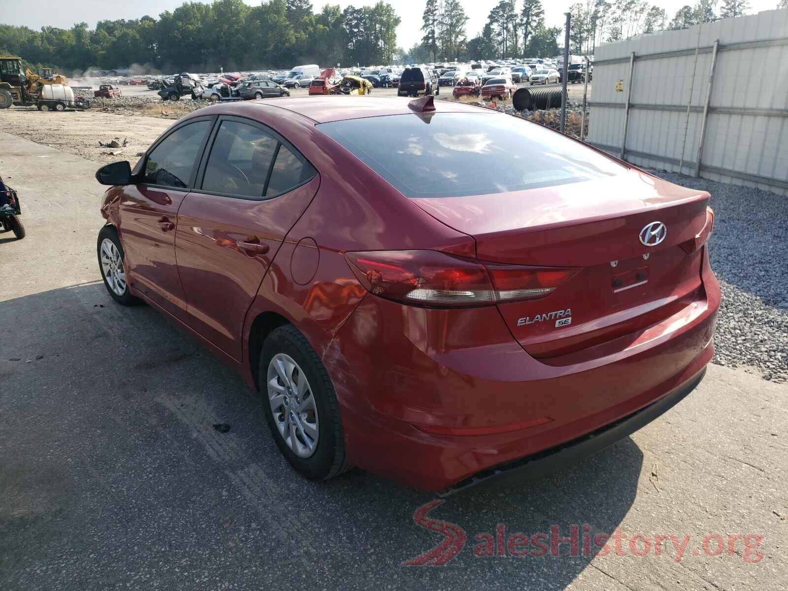 KMHD74LF2HU397649 2017 HYUNDAI ELANTRA