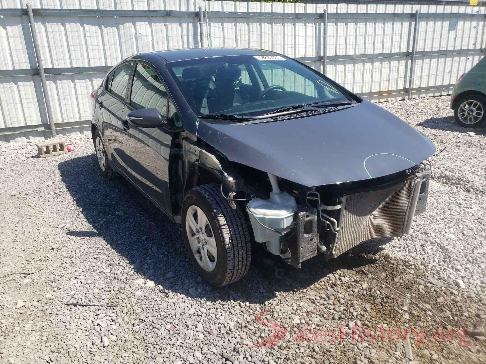 KNAFX4A65G5558579 2016 KIA FORTE