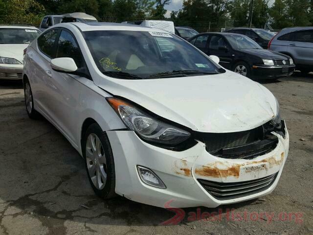 5NPDH4AE6BH012512 2011 HYUNDAI ELANTRA