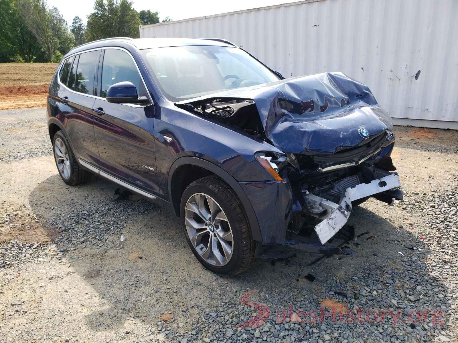 5UXWX9C53H0T06329 2017 BMW X3