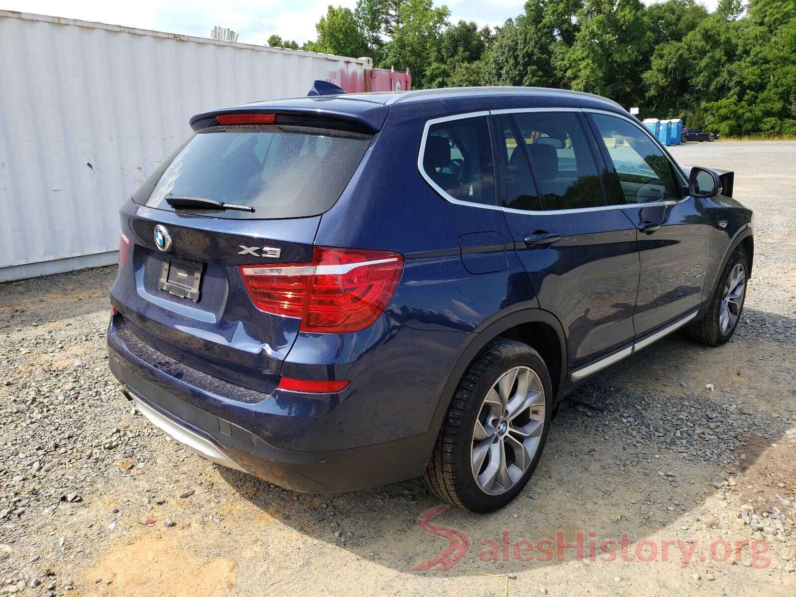 5UXWX9C53H0T06329 2017 BMW X3