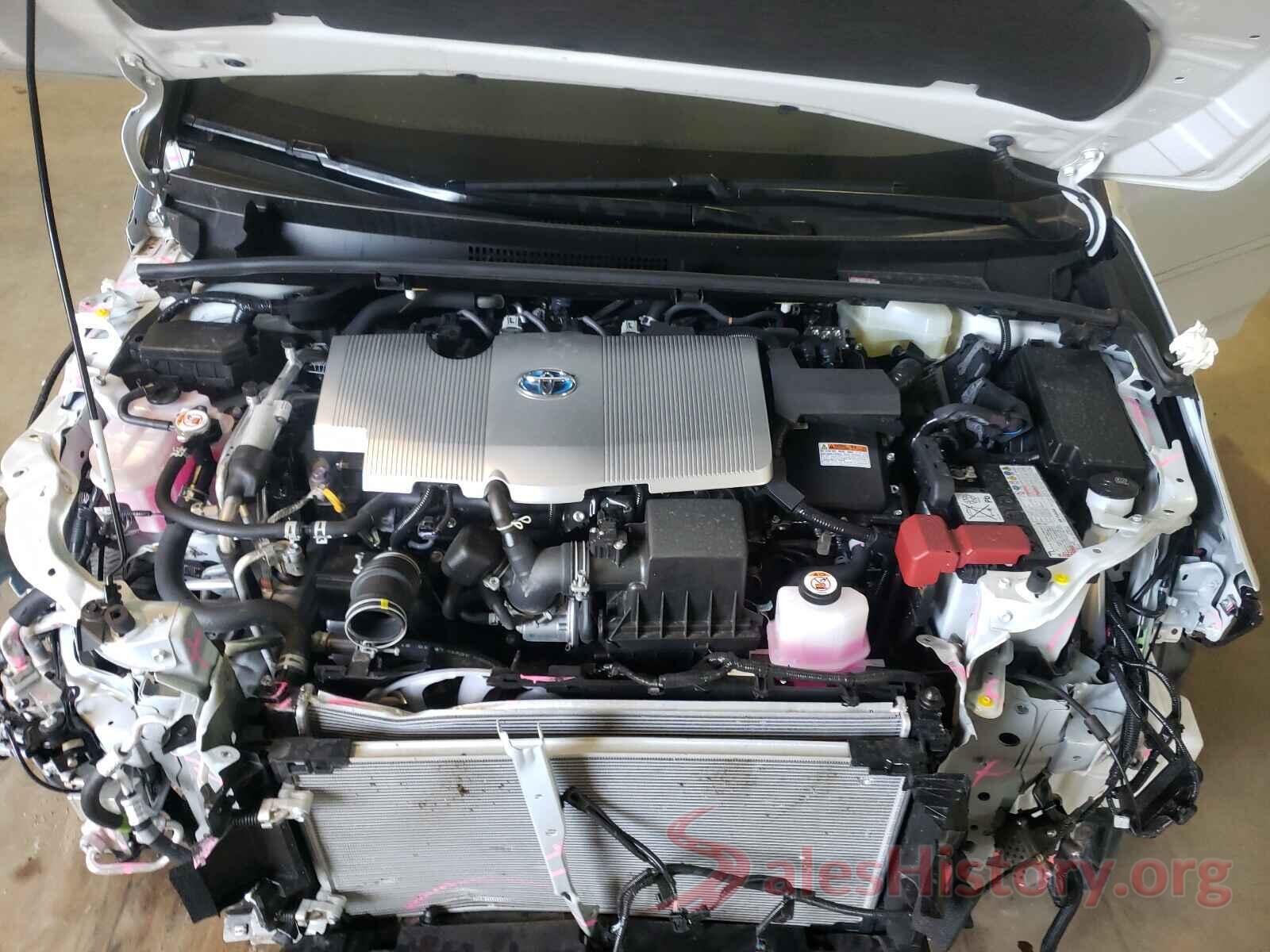 JTDKAMFP1M3176867 2021 TOYOTA PRIUS