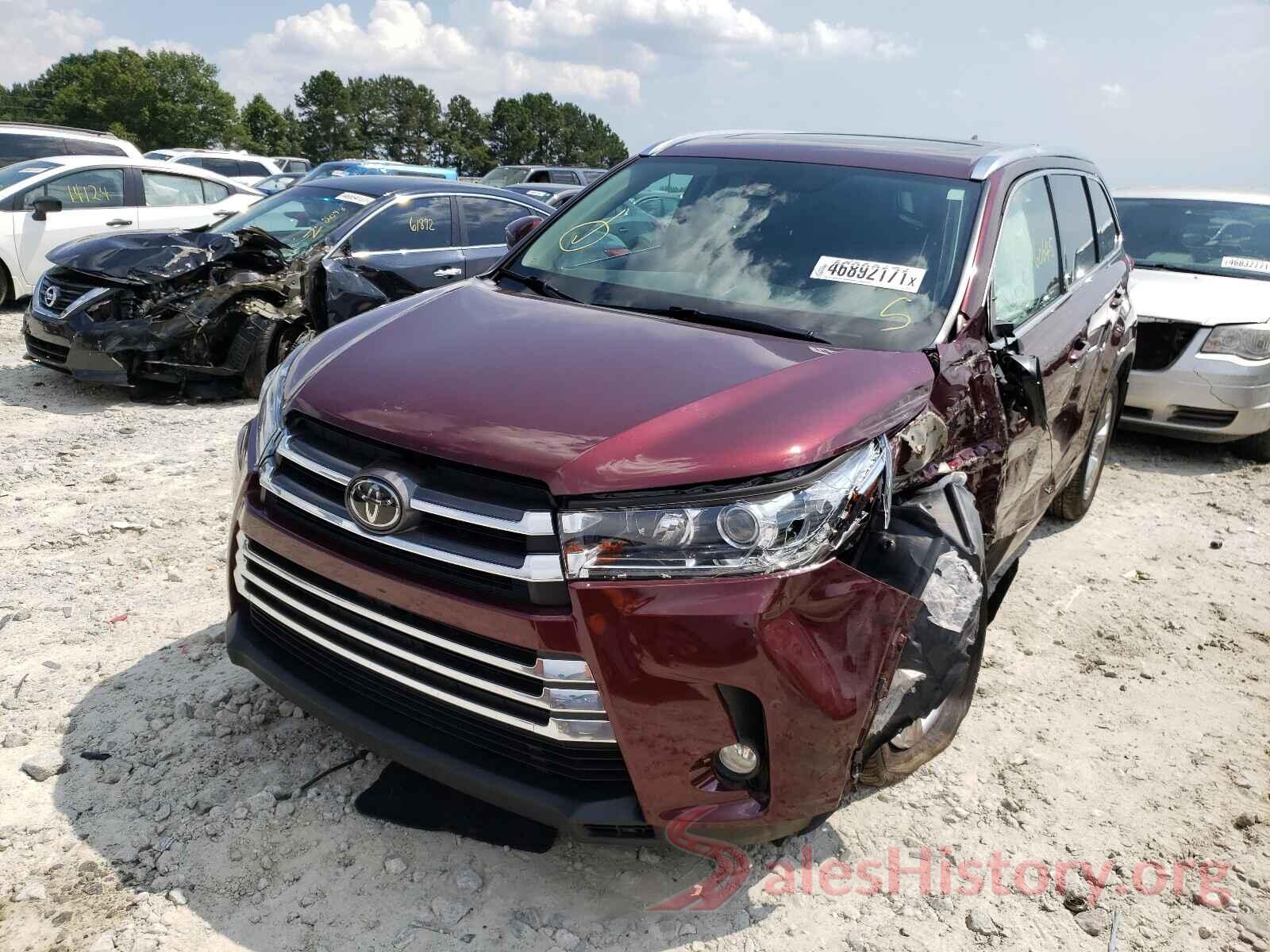 5TDDZRFH9JS488209 2018 TOYOTA HIGHLANDER