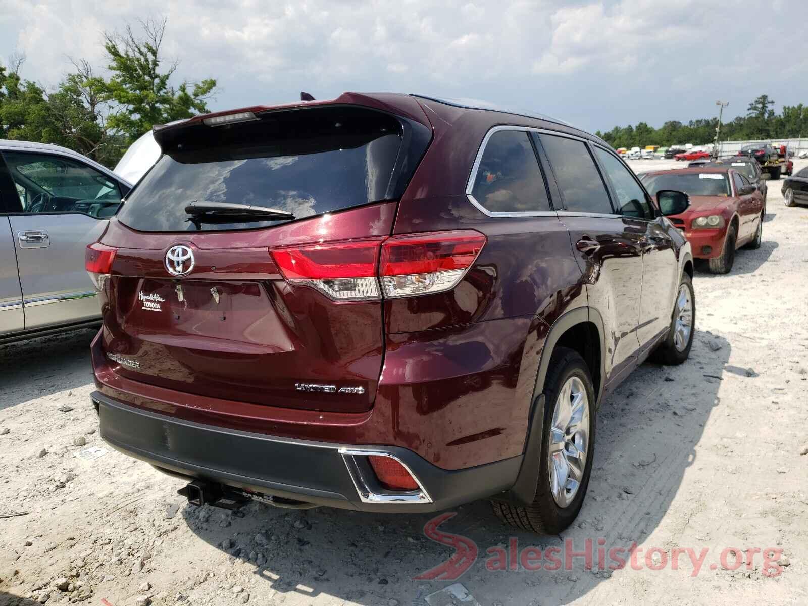 5TDDZRFH9JS488209 2018 TOYOTA HIGHLANDER