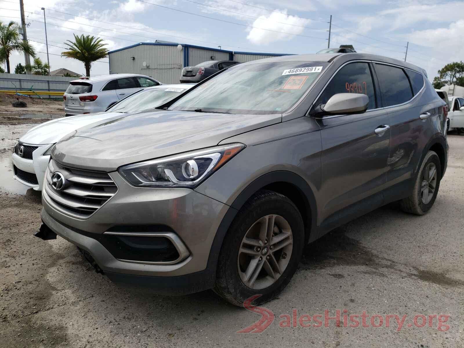 5XYZT3LB7HG383731 2017 HYUNDAI SANTA FE