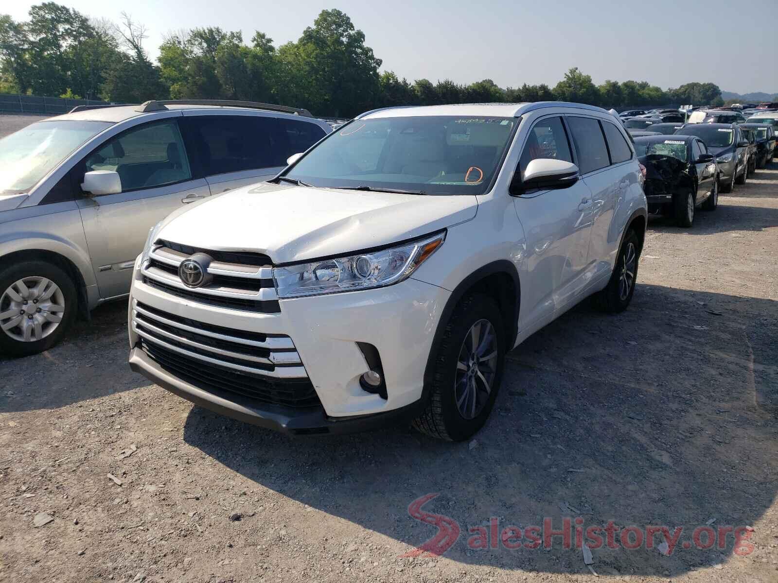 5TDKZRFH1HS525626 2017 TOYOTA HIGHLANDER