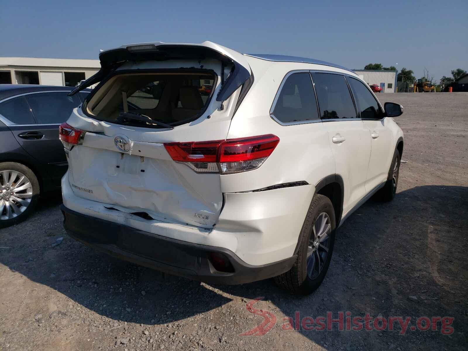 5TDKZRFH1HS525626 2017 TOYOTA HIGHLANDER